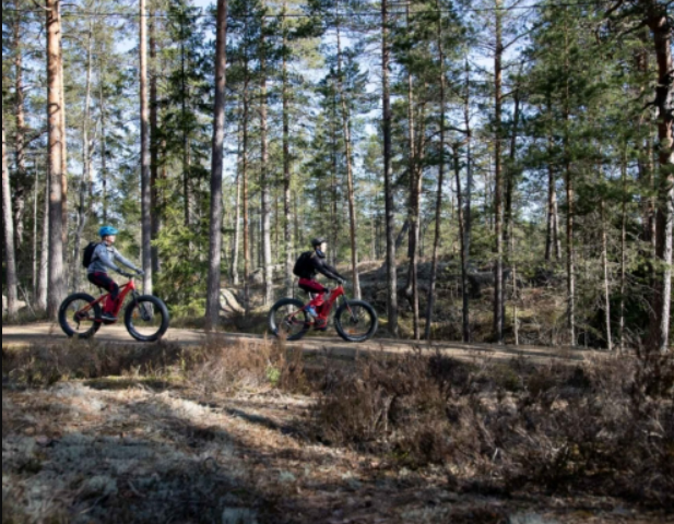 Luontokeskus haltia fatbike retki