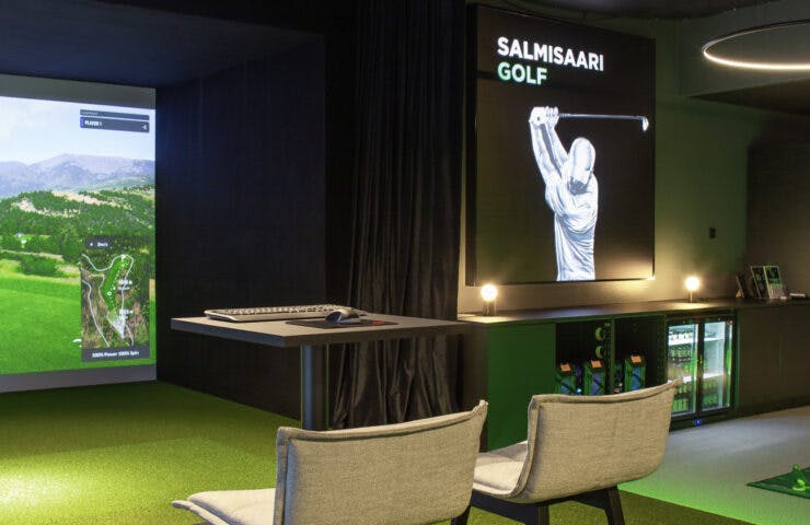 Salmisaari Golf simulaattori